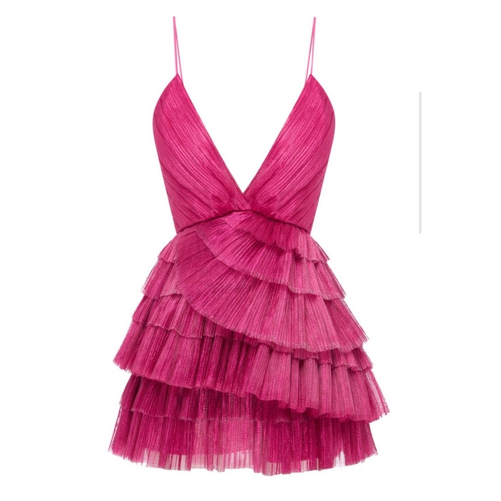 Alice McCall don’t be shy pink dress
